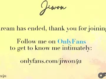Private jiwon4u on Chaturbate