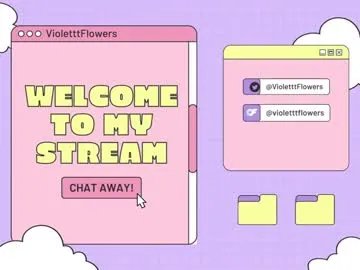 Freechat violetttflowers on Chaturbate